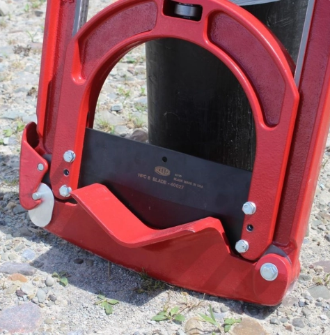 Новинка!!! Труборез REED HPC8+ гильотинного типа для резки полиэтиленовых труб.