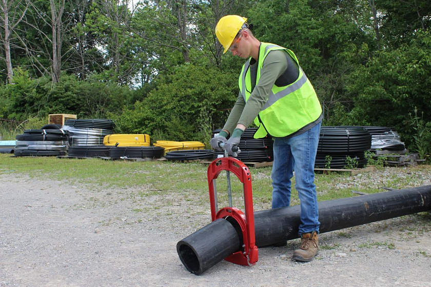 Труборез REED HPC8+ для пластиковых труб гильотинного типа