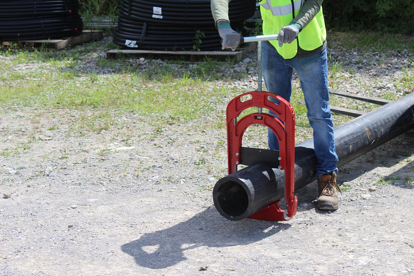 Труборез REED HPC8+ для пластиковых труб гильотинного типа